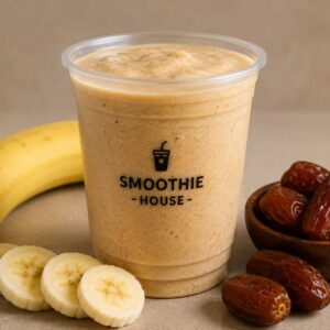 Smoothie Énergie ( Banane & Dattes )